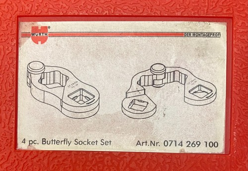 Wurth butterfly socket - wurth, pc.